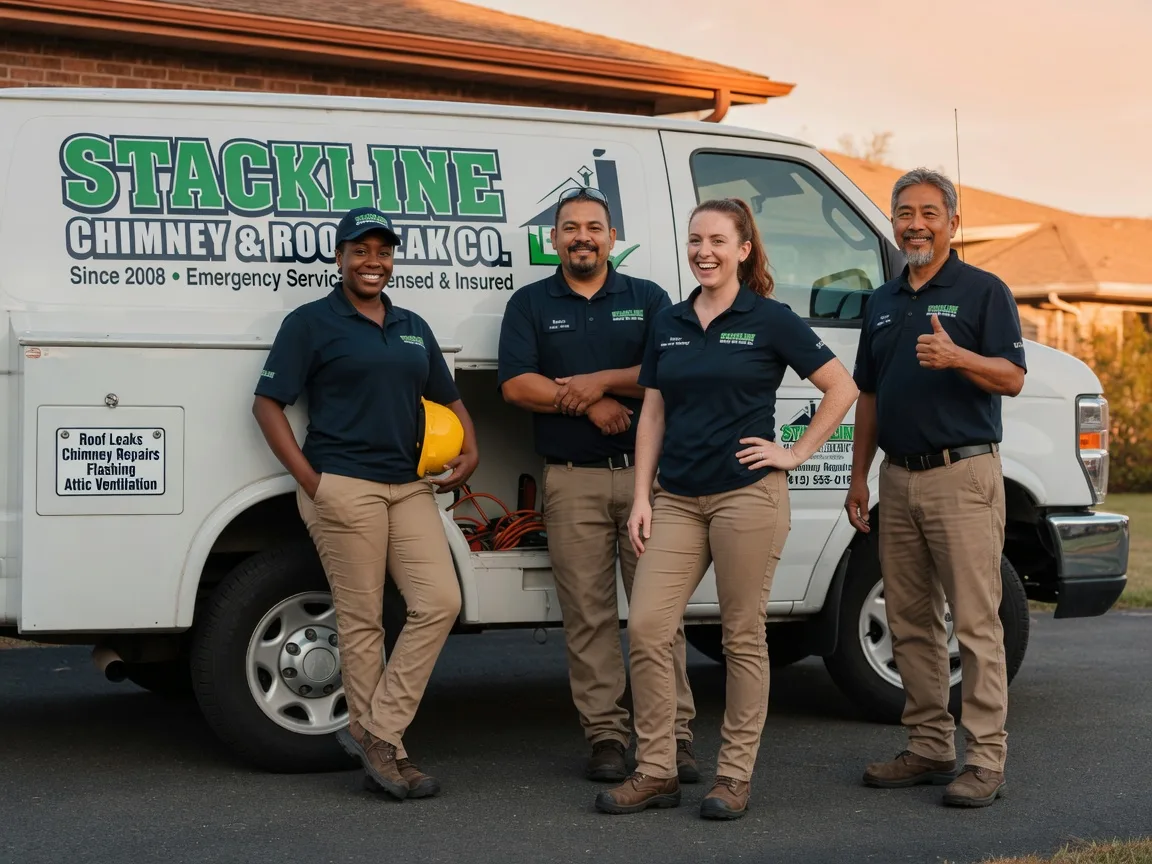 Chimney flashing repair company in Long Lake, MI